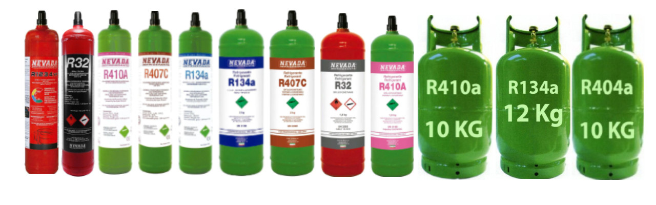 Butelii Freon R32, R134a, R410a, R407c, R1234yf