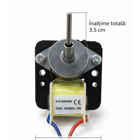 Ventilator No-Frost frigider / vitrină frigorifică – motor sincron 230V 5W – ax central - Img 2