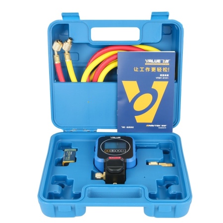 Baterie Manometru digital cu un singur robinet, joasa presiune, VRM1-0101i, Value