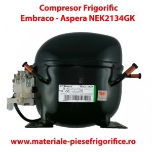 Compresor frigorific EMBRACO NEK2134GK, LBP, R404A / R507A, 1/2 HP, 8,8 cm³, 220–240 V