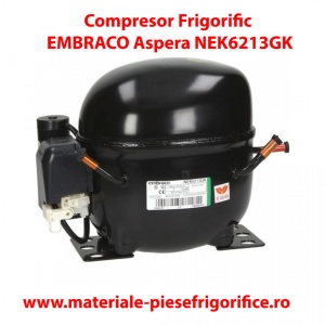 Compresor frigorific EMBRACO NEK6213GK, MBP, R404A / R507A, 1/2 HP, 12,1 cm³, 220–240 V