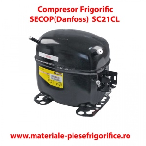 Compresor frigorific SECOP SC21CL, LBP, R404A / R507A, 20,95 cm³, 220–240 V