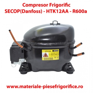 Compresor frigorific SECOP HTK12AA, LBP, R600a, 11,2 cm³, 220–240 V