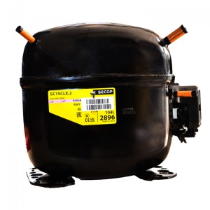 Compresor frigorific SECOP SC15CLX.2, LBP, R404A / R507A, 15,28 cm³, 220–240 V