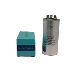 Condensator Pornire Motor, CBB65, 30+1.5uF(MFD), 370/400 VAC