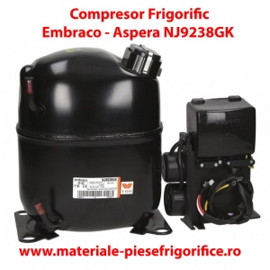 Compresor frigorific EMBRACO NJ9238GK, M/HBP, R404A / R507A, 1 1/2 HP, 32,7 cm³, 230 V