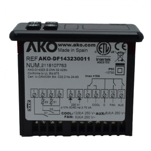 Controller electronic AKO-D14323, temperatura -50+99/+150°C 230VA, cu sonde incluse