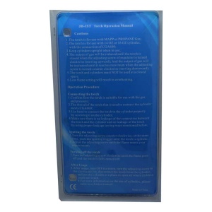 Hand Torch - MAPP GAS - JH-1ST