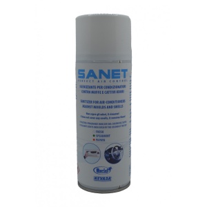 Spray dezinfectant si curatare aparate aer conditionat Sanet 150 ml cu aroma Fresh
