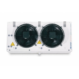 Evaporator GUNAY GND 1.250-2 Echipat Complet — 2 Ventilatoare 300 mm si Dezghetare Electrica pentru Camere Frigorifice Mici si Medii