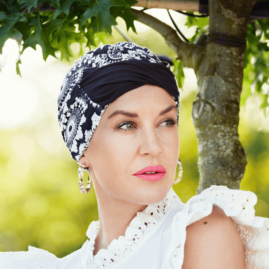 Amia turban, Round \'n\' Round, Panza de in