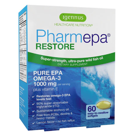 Pharmepa® RESTORE (concentrat EPA Omega-3), 60cps, Igennus Healthcare Nutrition