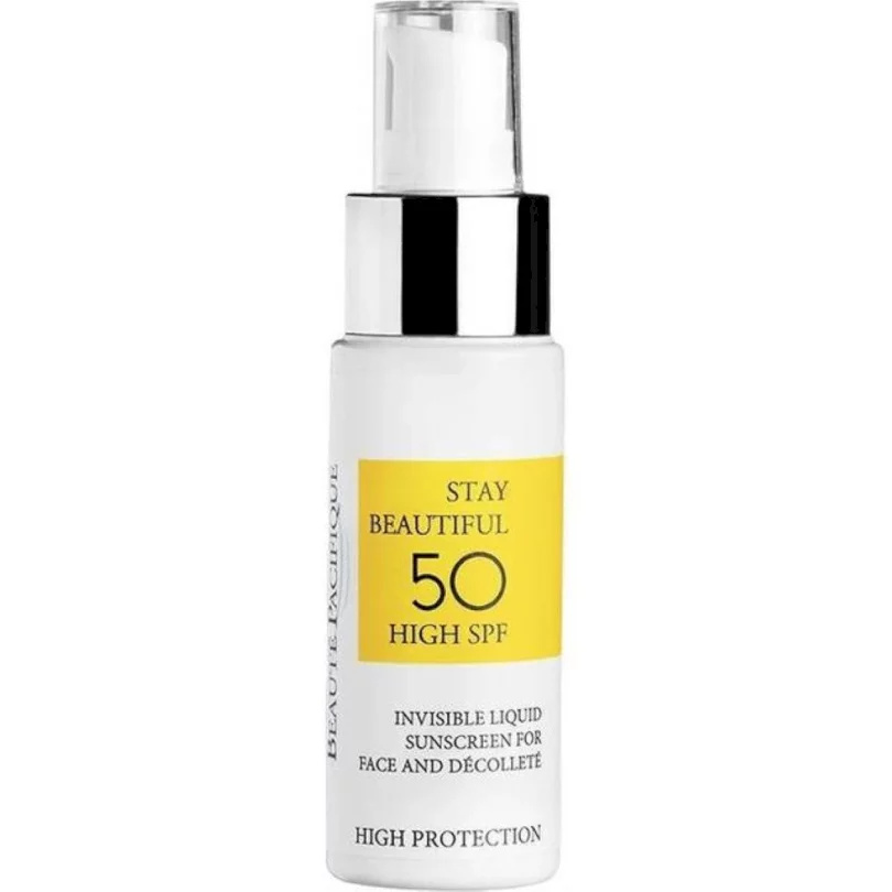 Crema Protectie solara pentru fata, Stay Beautiful 50 High SPF, 50ml, Beaute Pacifique