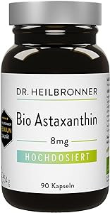 Dr. Heilbronner - Organic Astaxanthin 8mg–high dosed, 90capsule