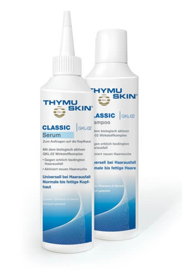 Pachet Promo THYMUSKIN CLASSIC, Sampon si Ser, 100ml