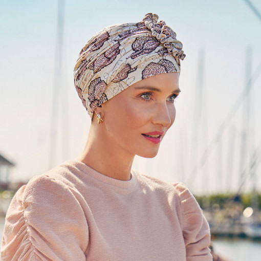 Lotus turban, Blooming Pinks, Vascoza din bambus