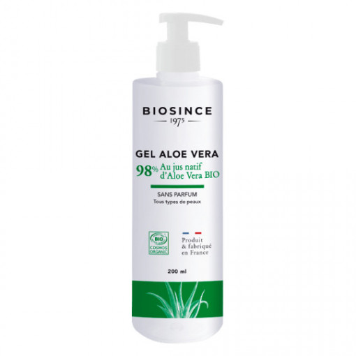 BIOSINCE 1975 - Gel Organic cu Aloe Vera 98%, 200ml