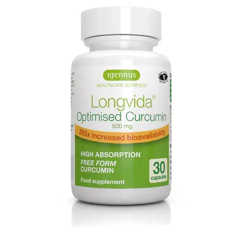LONGVIDA® CURCUMINA OPTIMIZATA 500mg, 30cps, Igennus Healthcare Nutrition