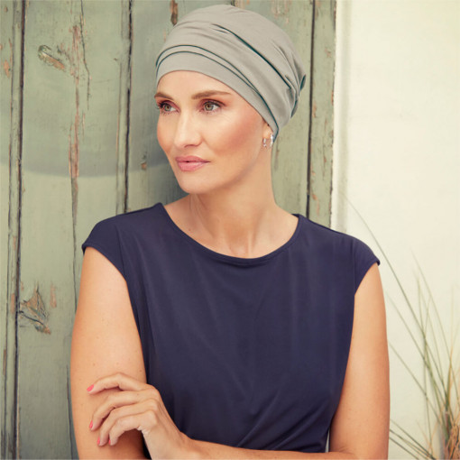Nomi Turban, Moonlight Grey, Bumbac Caretech Supima