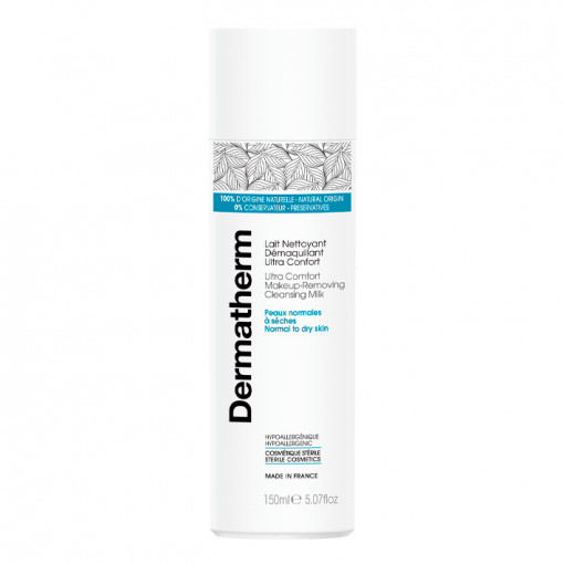 Dermatherm - Ultra Confort Lapte organic demachiant, 150ml