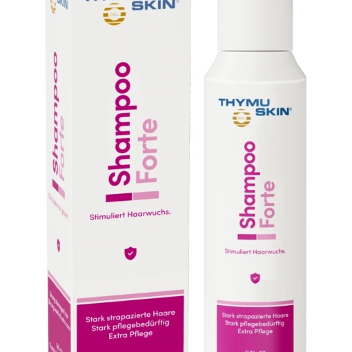 Sampon-tratament pentru caderea masiva a parului, pentru barbati si femei, THYMUSKIN FORTE, 100 ml