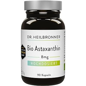 Dr. Heilbronner - Organic Astaxanthin 8mg–high dosed, 90capsule