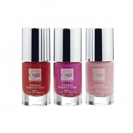 Lac de unghii Perfection Oligo, cu oligoelemente, 5ml, Eye Care Cosmetics, +30 nuante