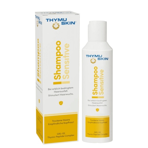 Sampon-tratament in alopecia difuza si areata, THYMUSKIN SENSITIVE, 200ml (anterior THYMUSKIN MED)