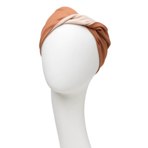 Mary • V turban, Grey Cappucino Mix, Captuseala Vascoza din bambus_4