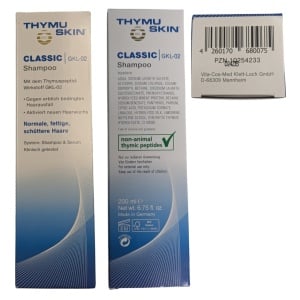 Sampon-tratament contra caderii parului, utilizare generala, THYMUSKIN CLASSIC, 200ml-3