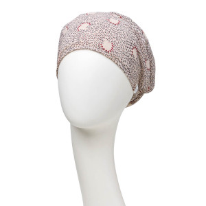 Turban Set Boho Amber, Touch of Red Poliester/Captuseala Vascoza-2
