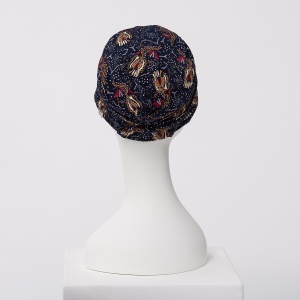 YOGA turban, Amber Garden, Vascoza din bambus-1