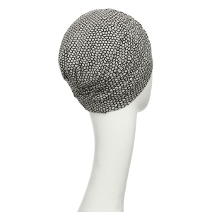 YOGA turban, Beige Snake, Vascoza din bambus-2