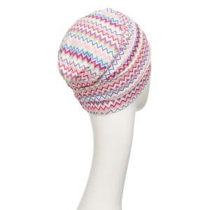 YOGA turban, Zigzag Vibes, Vascoza din bambus-2