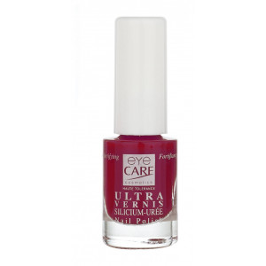 Lac de unghii Ultra cu siliciu si uree, unghii fragile, Rouge eclat, 4.7ml, Eye Care Cosmetics