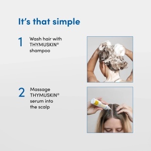 Aplicare Sampon si Serum Thymuskin