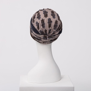 Shakti turban, Paisley Elegance, Vascoza din bambus-2