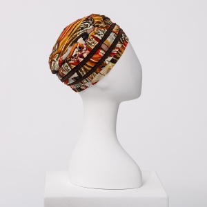 Shanti turban, Tribal Feathers, Vascoza din bambus-4