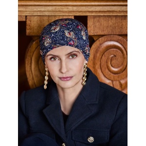 YOGA turban, Amber Garden, Vascoza din bambus