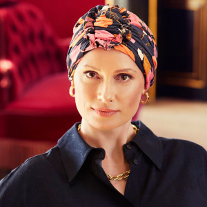 Lotus turban, Joyful Autumn, Vascoza din bambus