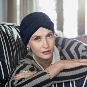 Misa turban, Black Iris, Bumbac Caretech Supima