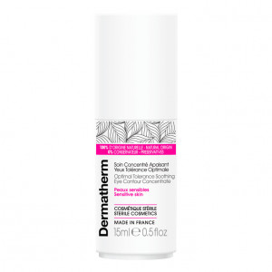 Dermatherm - Optimal Tolerance Concentrat Organic Calmant pentru conturul ochilor pentru piele sensibila, 15ml