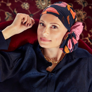 Shakti turban, Joyful Autumn, Vascoza din bambus