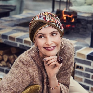 Shakti turban, Tribal Feathers, Vascoza din bambus