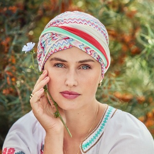 Shakti turban, Zigzag Vibes, Vascoza din bambus