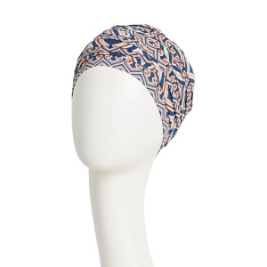 Shanti turban, Endless Shapes of Blue, Vascoza din bambus-1