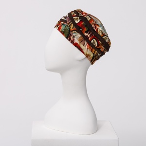 Shanti turban, Tribal Feathers, Vascoza din bambus-2