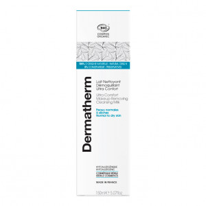Dermatherm - Ultra Confort Lapte organic demachiant, 150ml box
