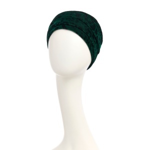 ZOYA • V turban, Jungle Spot, Catifea/Captuseala Bumbac&Vascoza-1