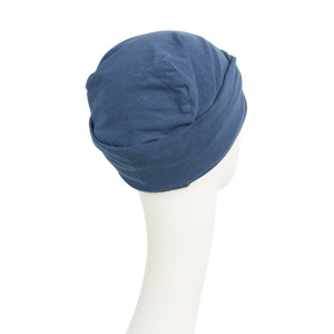EMMY turban, Dark Denim, Bumbac/Vascoza
